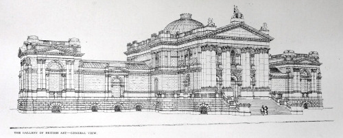 Design for the Tate Gallery, London