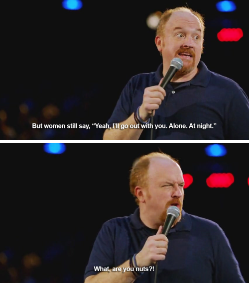 Porn photo sandandglass:  Louis C.K. / Oh My God