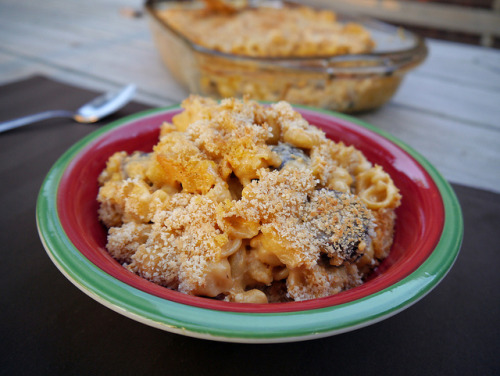 Mac-and-Cheese Monday - Twice-Baked Creamy Mac & Cheese with Sausage (0009) by smiteme on Flickr