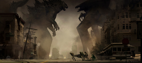 astoundingbeyondbelief:Matt Allsopp concept art for Godzilla (2014). Thanks to the Wikizilla folks f