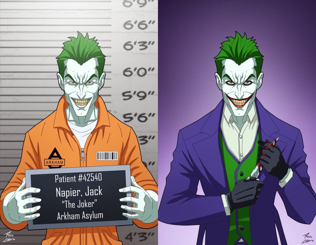 commongayboy:  15 Batman villains mugshots http://bit.ly/1HSjZmk 