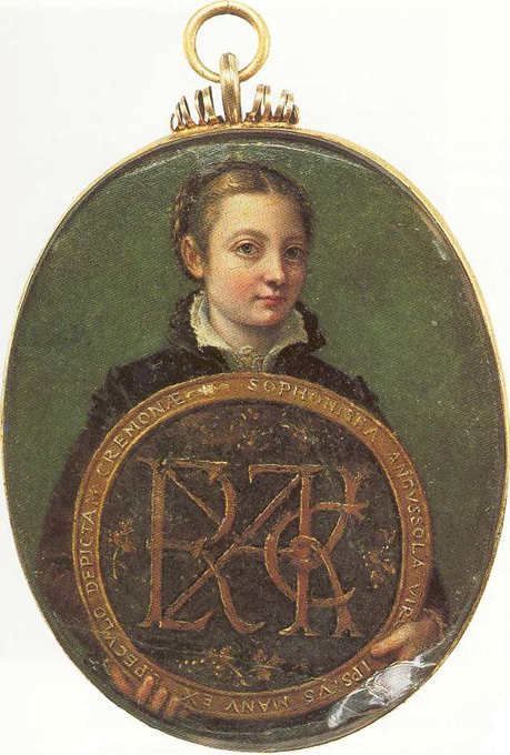 Self-portraits by Sofonisba Anguissola