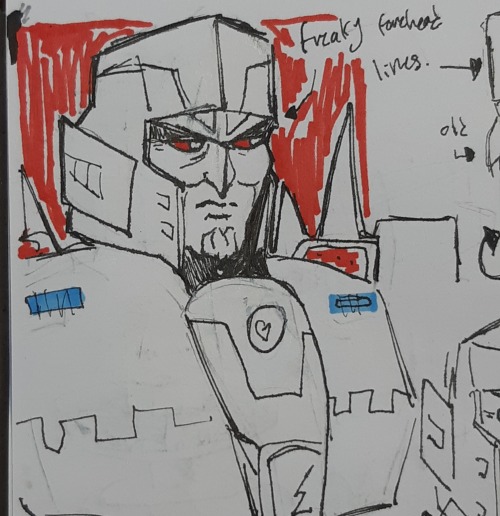 Es Megatron Doodles From Today (plus An Es Airlock I Made)