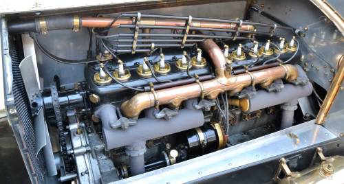 Photos of the 1909 Rolls-Royce 40/50 HP Silver Ghost.