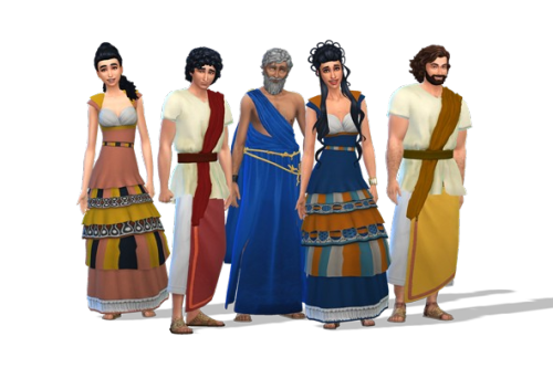 King Radhamanthos and the royal family / Sim household The King is indisputably the head of the kin