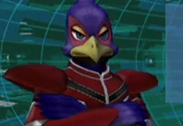 Falco Lombardi - Star Fox: Assault“Playing the hero again, huh, Foxie? Hey, more power to ya, 