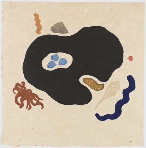 mia-japanese-korean:Poem No. 2: Of the Sea, Onchi Kōshirō, June 1957, Minneapolis Institute of Art: 