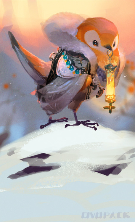 ovopack:  A Winter robin