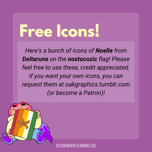 Nostocozic Noelle Icons (Redux)!Nostocozic: a nostalgic, masculine gender related to Christmas, ging