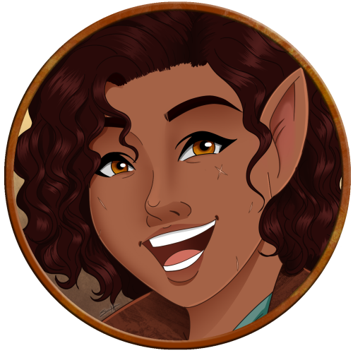 Icon commission for @LitaPhoenix of their Gnome Artificer, Nyx from our Waterdeep Dragon Heist game!