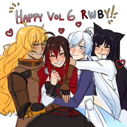 jaciopara: ya’ll remember when i obsessively drew RWBY for like 2 years?? vol 6! wowee!!
