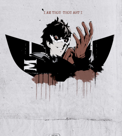 ahsoca:favorite games [1/?] persona 5 “The world is not as it should be. It’s filled with distorti