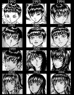 Ichise:  Miura’s Progression Of Casca Over The Years  