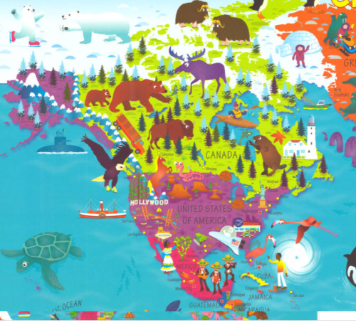 Happy Earth DayThis Earth Day enjoy a map from 2015. It was illustrated by Steve Evans and published