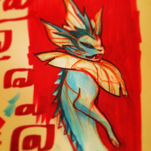 oxboxer:Some pokeymans/marker experiments from my Instagram.