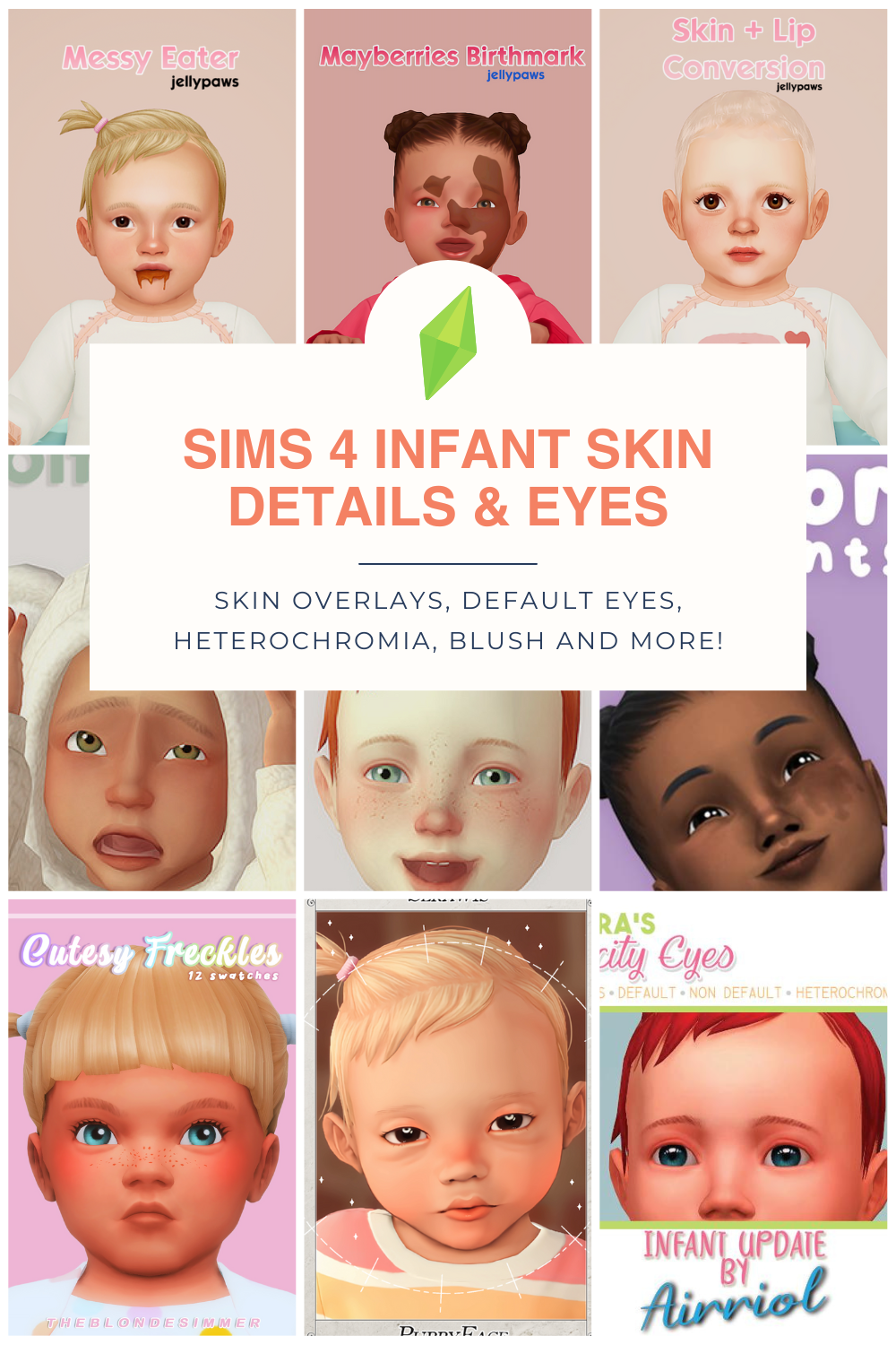 15+ Sims 4 Skin Overlays And CC Skins For Better Looking Sims