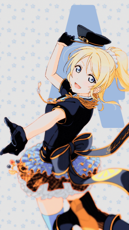 shhinah:  Happy Birthday to my beautiful Eli Ayase! ❤ (540px X 960px phone wallpapers)  