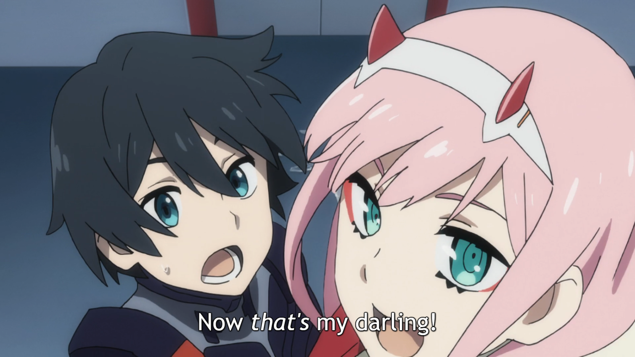 Every Time Zero Two Says Darling in DARLING in the FRANXX 