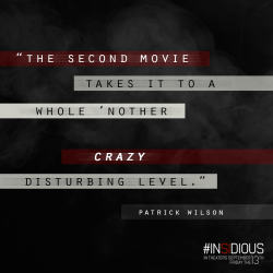 insidiousmovie:  The fear grows. Chapter