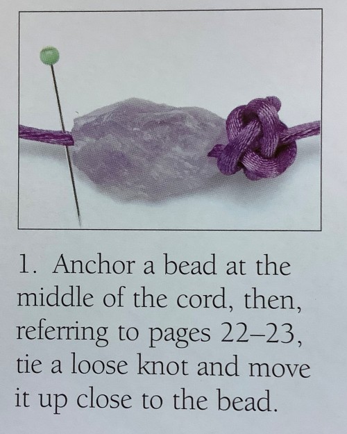 Chinese Knots for Beaded Jewelry by Suzen MillodotI picked up this little book at a used bookshop an