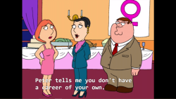 takashi0:slagarthefox:devypenguin:Reasons to miss the old family guyRemember when this show was actually funny and had some decent social commentary? Because it did.  Remember when Peter was a bumbling but loving dad and he didn’t treat Meg like shit?