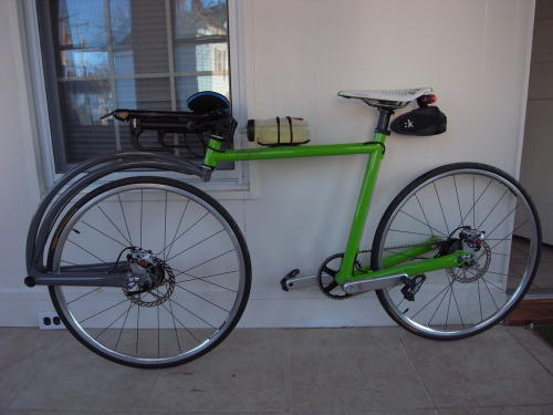 kinkicycle:  Road Test by pocket beagle Via Flickr: