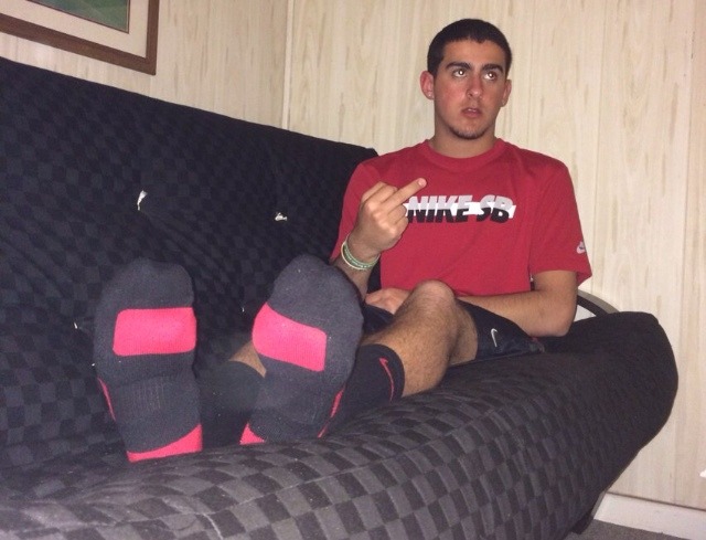 footmasterchris:  Happy fags here’s fucking face pics of Me, now keep looking at