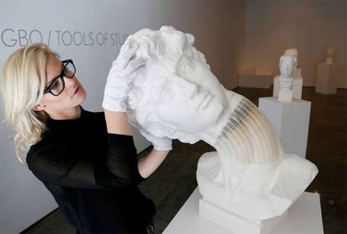 Artist Li Hongbo Creates Incredibly Flexible Sculptures By Gluing Up To 20,000 Individual Sheets Of Thin,