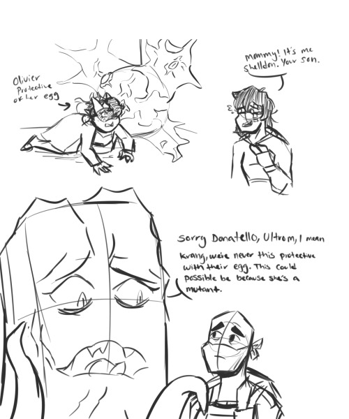 Originally I Wanted Olivier Have A Pregnancy With A Belly. Than I Thought It Would Be Interesting Idea