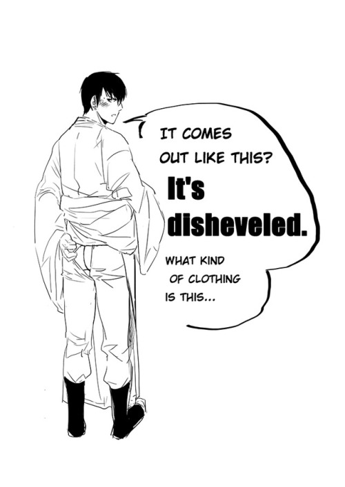 yaozaisheng:Doctor’s strange (if not, historically accurate) underwear.