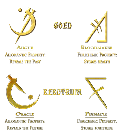 mmmmmlies:  Mistborn metals and their known allomantic and feruchemical properties. 