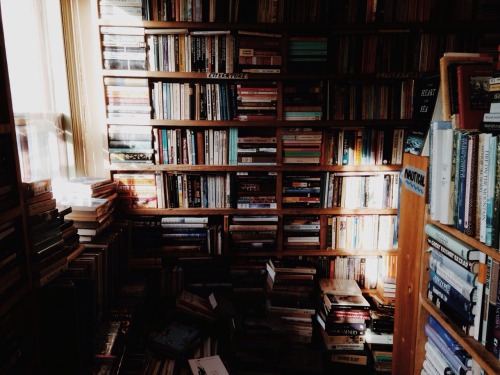 pineconeonthetent: Last days of break: Escaping winter in tropical greenhouses (giant woodstove, dripping ferns, cactus flowers). Buying used books I won’t have time to read until April. 