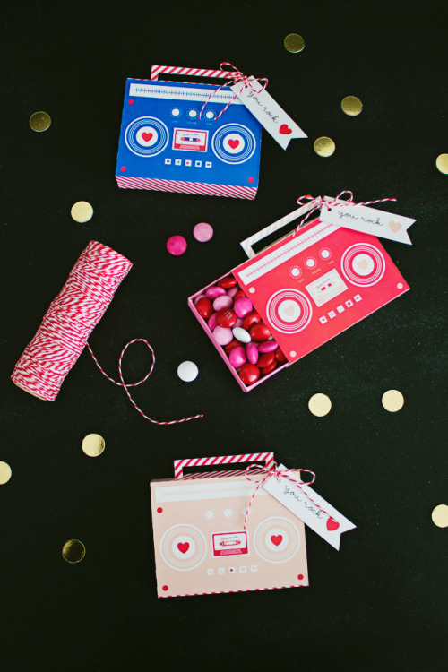DIY Boombox Box Valentine’s Day Printable Updated Post 2021Not just for Valentine’s Day, these print