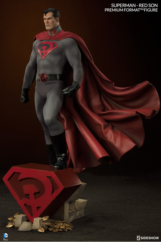 hellyeahsupermanandwonderwoman:  Red Son Superman and Wonder Woman Premium Format