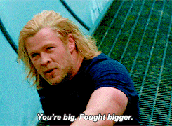 vislon:  thor being such a gryffindor.