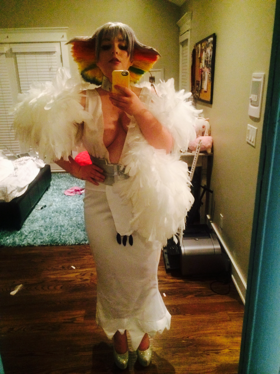 slbtumblng:  raincoatsjooji:  My finished Ragyo Cosplay!! Some minor repairs remain
