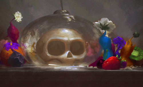 A still life of pikmins !  (rip olimar)