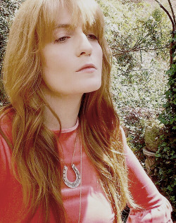 welched: Florence Welch wearing a velvet