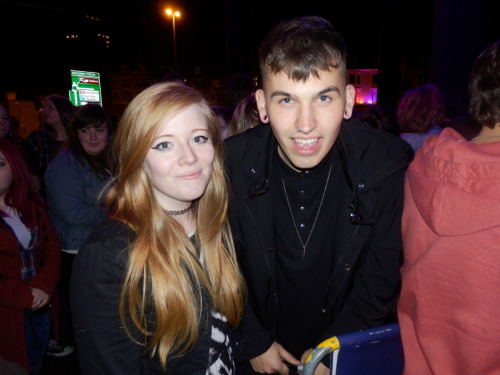 So happy to finally see and meet PVRIS last night! They absolutely killed it. 