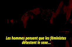 imsaucy-blog1:  Do you like sex? Sex. I mean, the physical activity. Coitus. Do you like it? You’re not interested in sex? Men think that feminists hate sex, but it’s a very stimulating and natural activity that women love. 