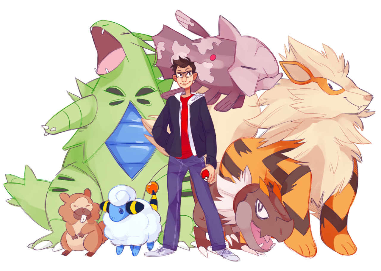 thespacemaid:  all the poke teams ive done so far!! im having so much fun drawing