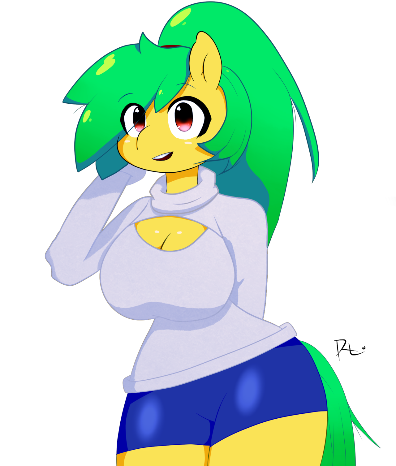 egoistx23: MANGO! A @3mangos character! it was very nice to draw her :) I REALLY