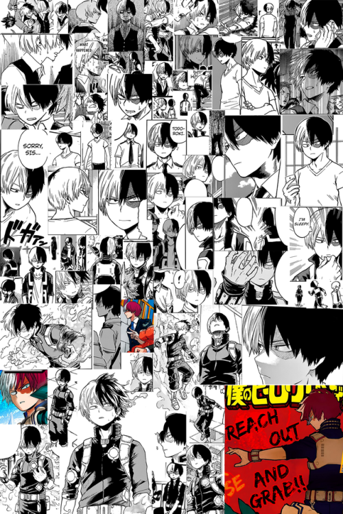 the-creepy-unicorn:Literally every panel of Todoroki Shouto [1] [2][956 panels in total as of 27th o