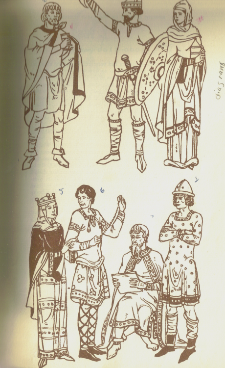 English Costume History is the easiest thing to research ever, so this is just a quick set of scans 