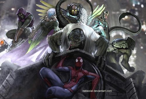 SPIDER-MAN vs the SINISTER SIX by Stjepan Sejic