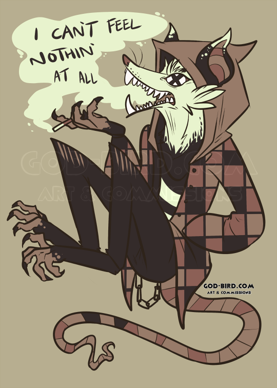 frigidloki:  ☆ I CAN’T FEEL NOTHIN’ AT ALL  [art commissions / portfolio @
