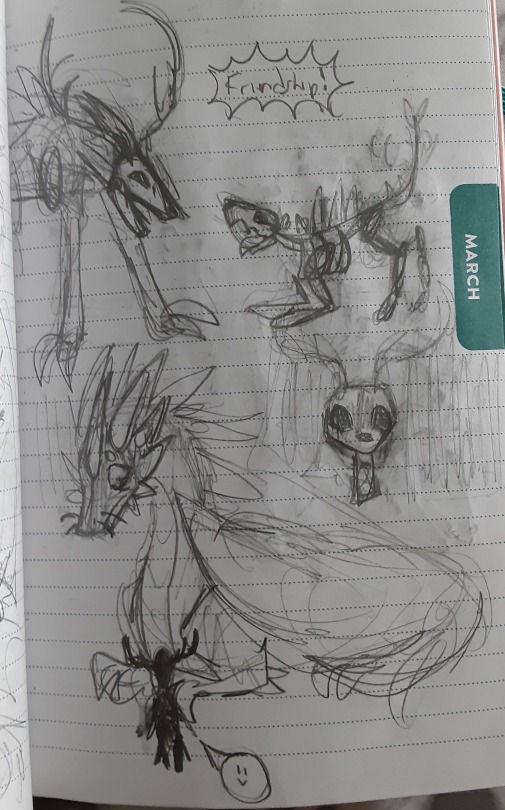 Dragon Au Art Dump 4