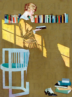 danismm:  Art Deco Lady READING.  