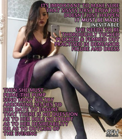 sissyforhose:  REBLOG if you think all sissies need to go through this procedure.