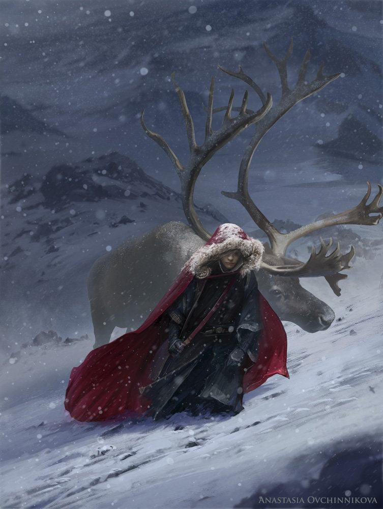 mustangbratt:  cinemagorgeous:  Journey. Artwork by Anastasia Ovchinnikova.   @imnorsingaround